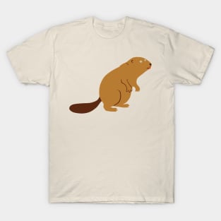 Curious beaver T-Shirt